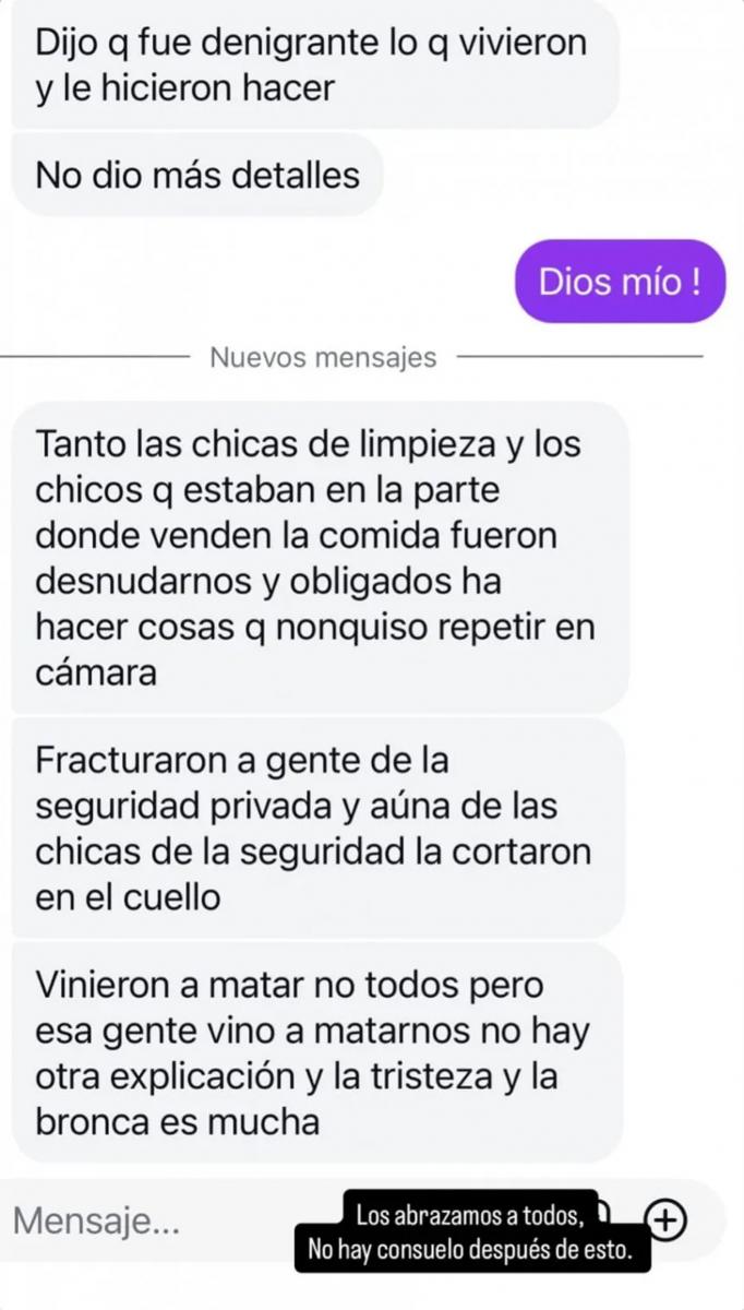 La denuncia de la esposa de Rodrigo Rey por los incidentes en la Copa Sudamericana