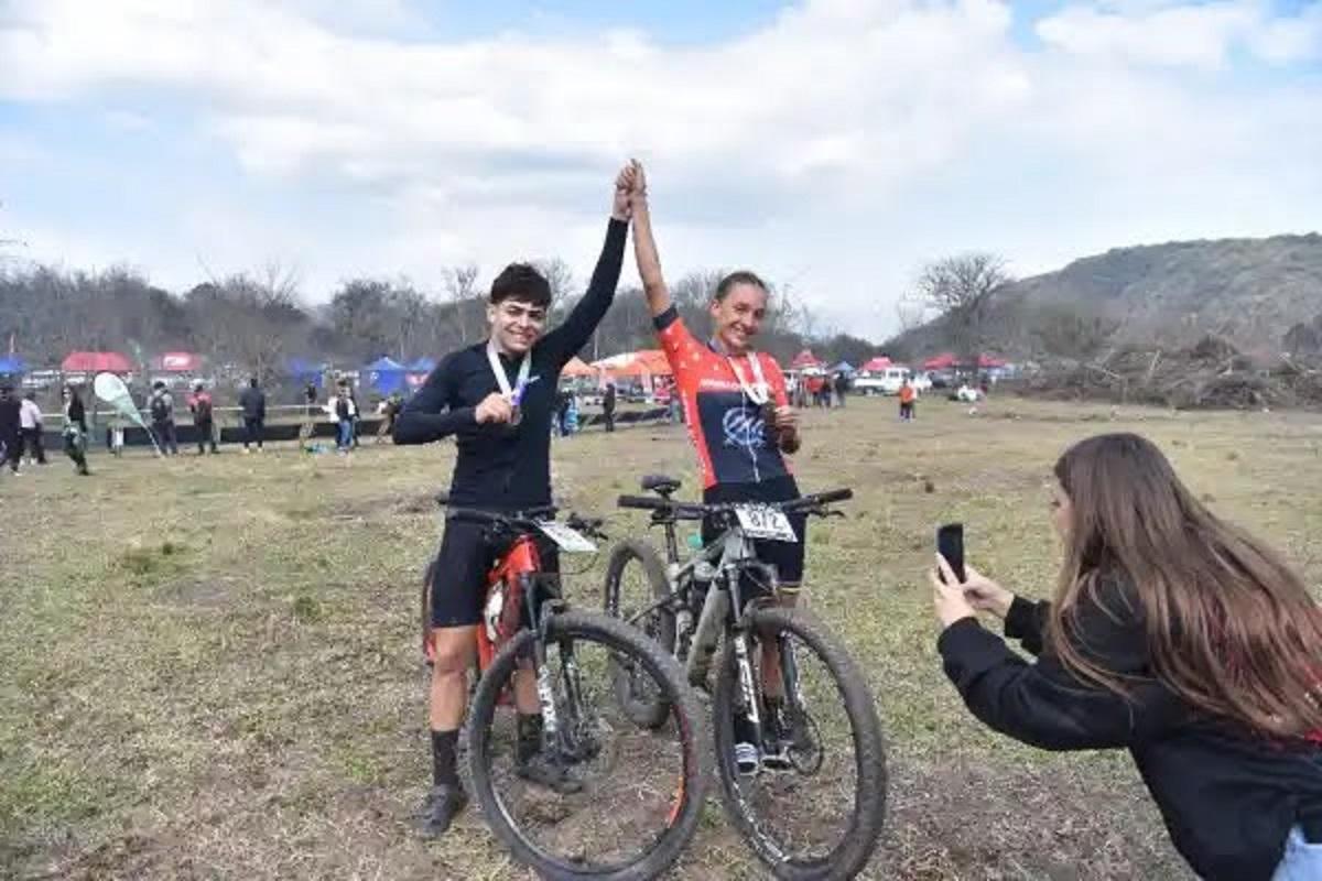 PODIO. La prueba la impulsó para convertirse en representante argentina. 