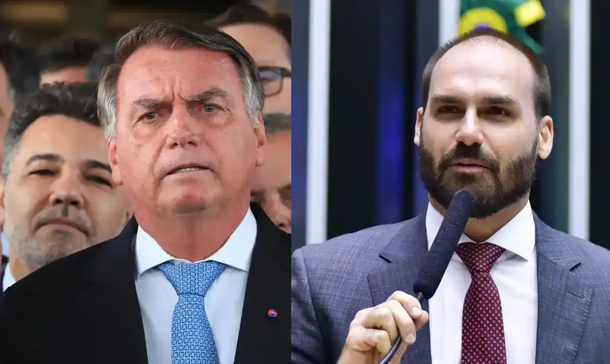 “Inmaduro” e “ingrato de m...”: fuerte interna familiar entre Jair Bolsonaro y su hijo Eduardo