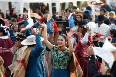 El Paseo de la Zamba evoca un encuentro patrio