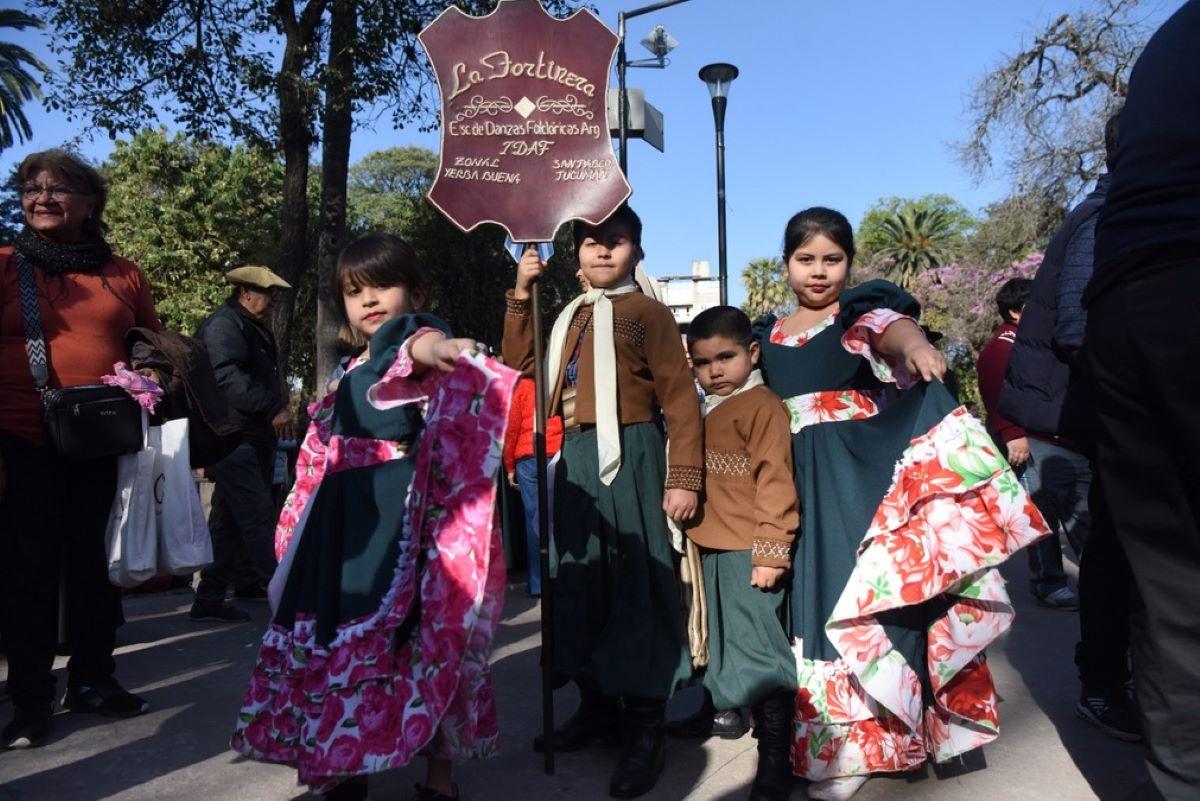 LOS MÁS PEQUEÑOS. Los bailarines, Guadalupe, Luciano, Jerónimo y Valentina.