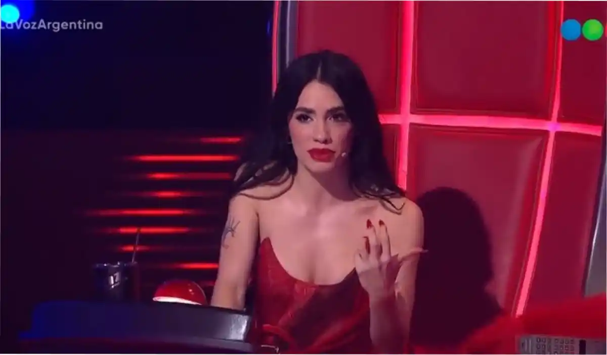 El exabrupo de Lali Espósito en La Voz Argentina.