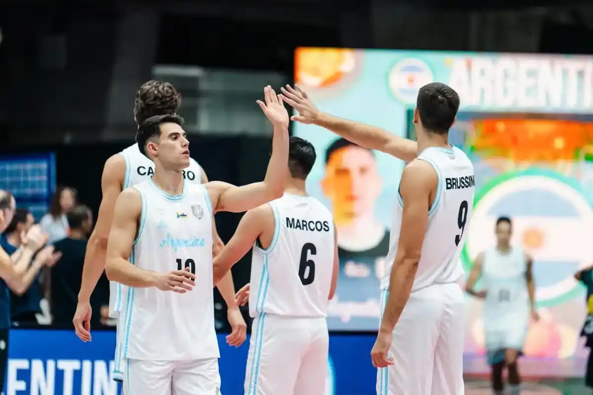 Argentina venció a Colombia con un doble agónico y se metió en los cuartos de final de la AmeriCup