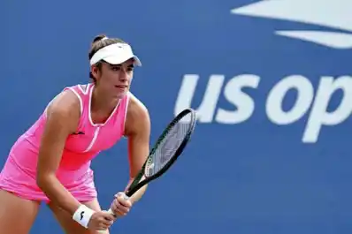 Solana Sierra no pudo con la experiencia de Sorana Cirstea y se despidió en la primera ronda del US Open