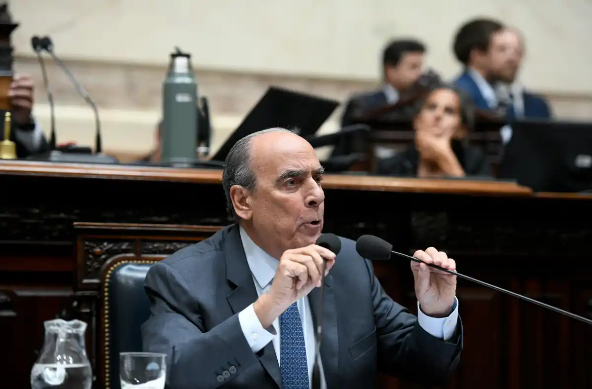 Guillermo Francos, en el recinto. PRENSA DIPUTADOS