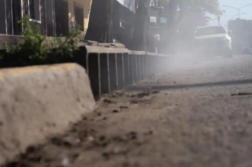 Fenómeno en Roca al 1.400: “Nadie nos explica la causa del humo”