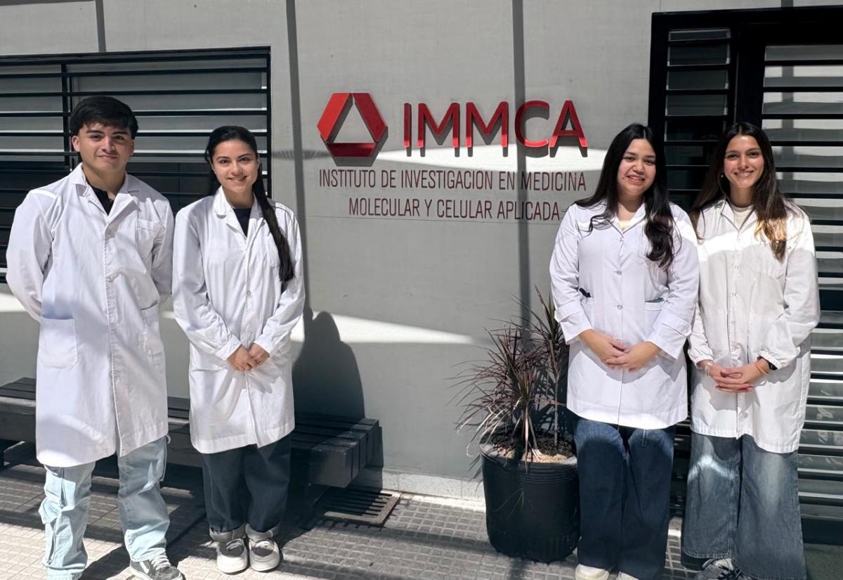 CIENCIA NACIONAL. Más allá de lo técnico, los cuatro tienen un mensaje claro: invertir en ciencia es invertir en salud y futuro. / VICTORIA REINOSO, LA GACETA