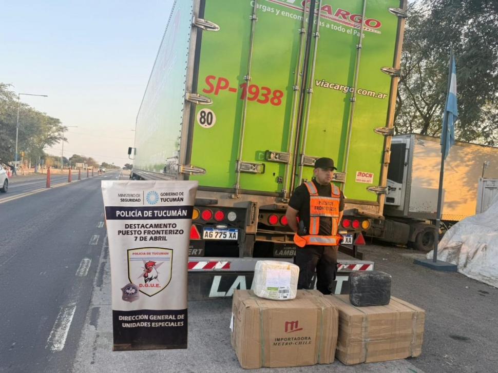 Crece el envío de drogas y de mercadería de contrabando por encomiendas