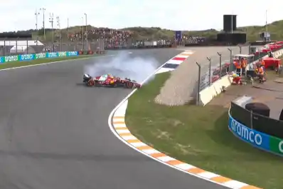 Comienzo agitado en la F-1: Hamilton casi choca y Antonelli abandonó en Libres 1