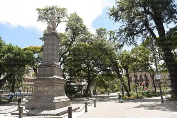 Recuerdos fotográficos: contra todos, Lola Mora puso a la Libertad mirando al cerro