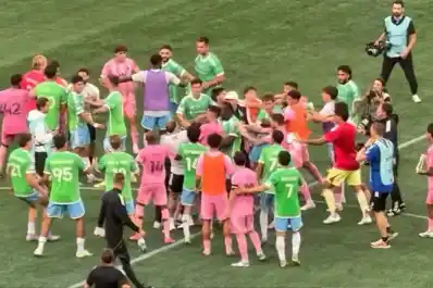 Inter Miami perdió 3-0 frente a Seattle y la final terminó en escándalo