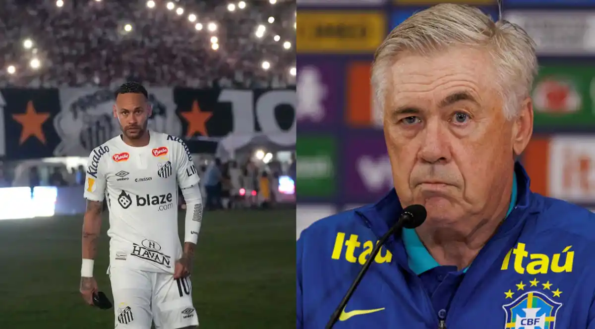 VERSIÓN CRUZADA. Neymar afirmó que estaba en condiciones físicas para jugar y desmintió la explicación de Ancelotti sobre su ausencia en la Selección.