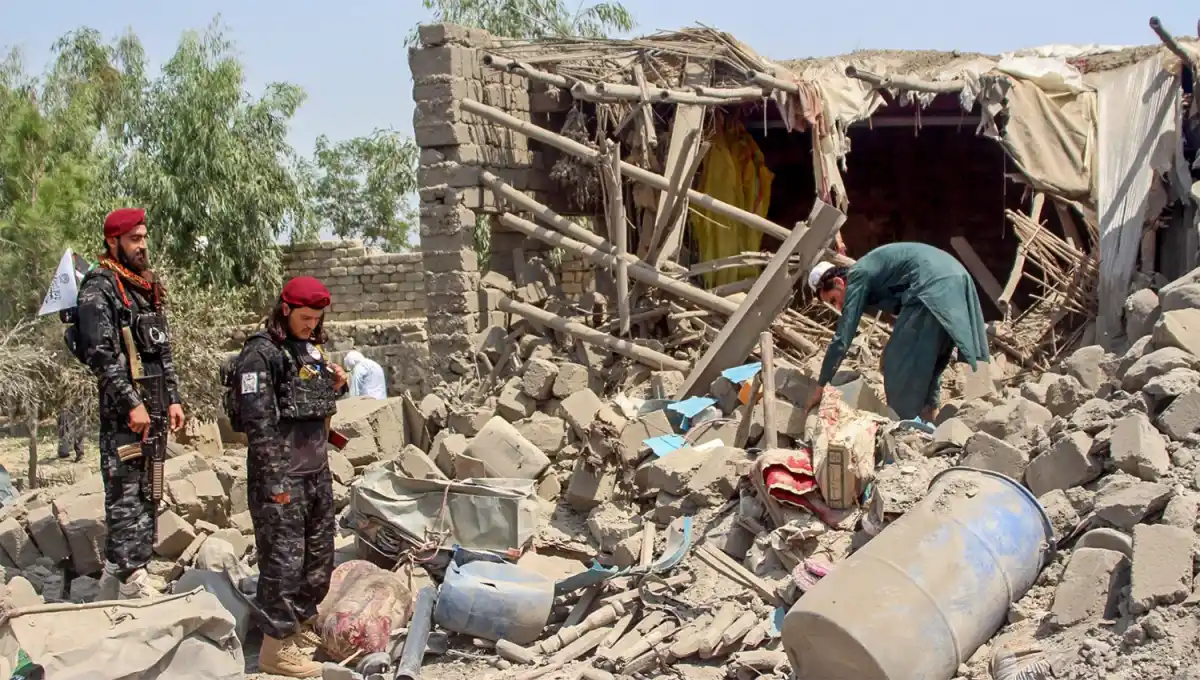 HORROR. Las poblaciones del este de Afganistán fueron las más afectadas por el fuerte terremoto del domingo.