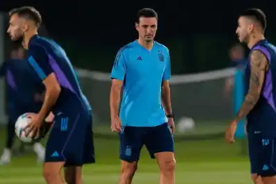 La Selección Argentina se prepara para recibir a Venezuela