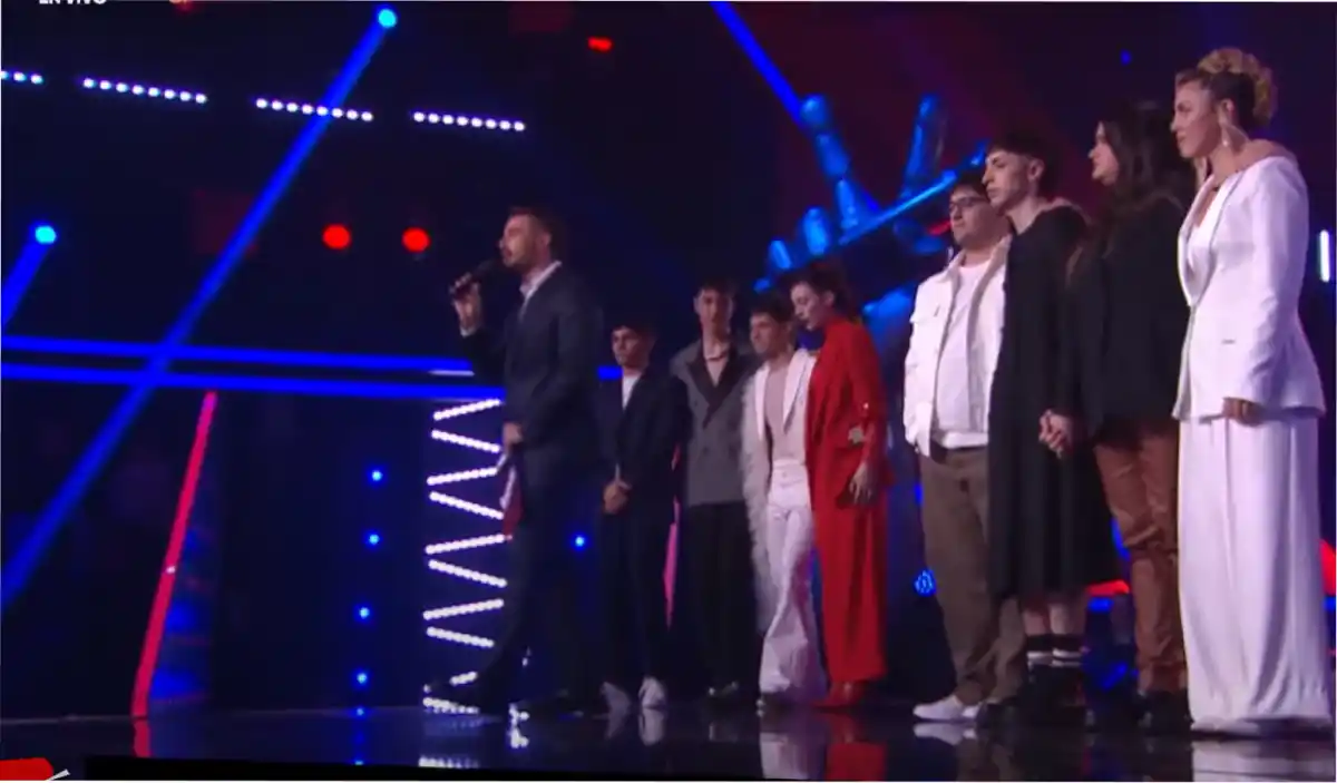 El team Lali definió sus participantes que llegan a la final. Captura: Telefe