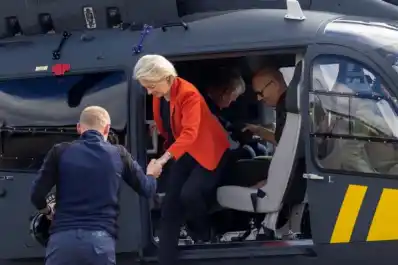 Von der Leyen voló sin GPS: sospechan de interferencia rusa