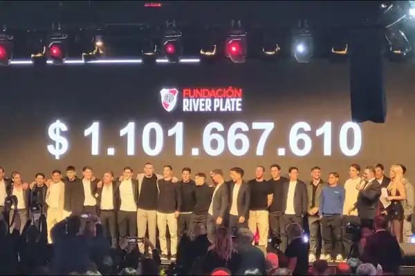 Fundación River logró una recaudación récord en su cena anual solidaria
