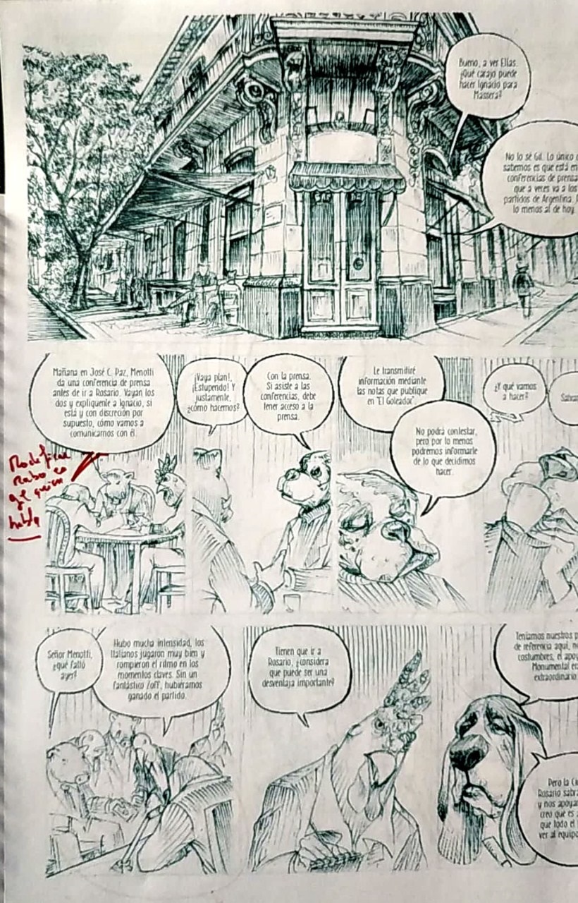 El mundial de fútbol de 1978 y el horror, en un comic