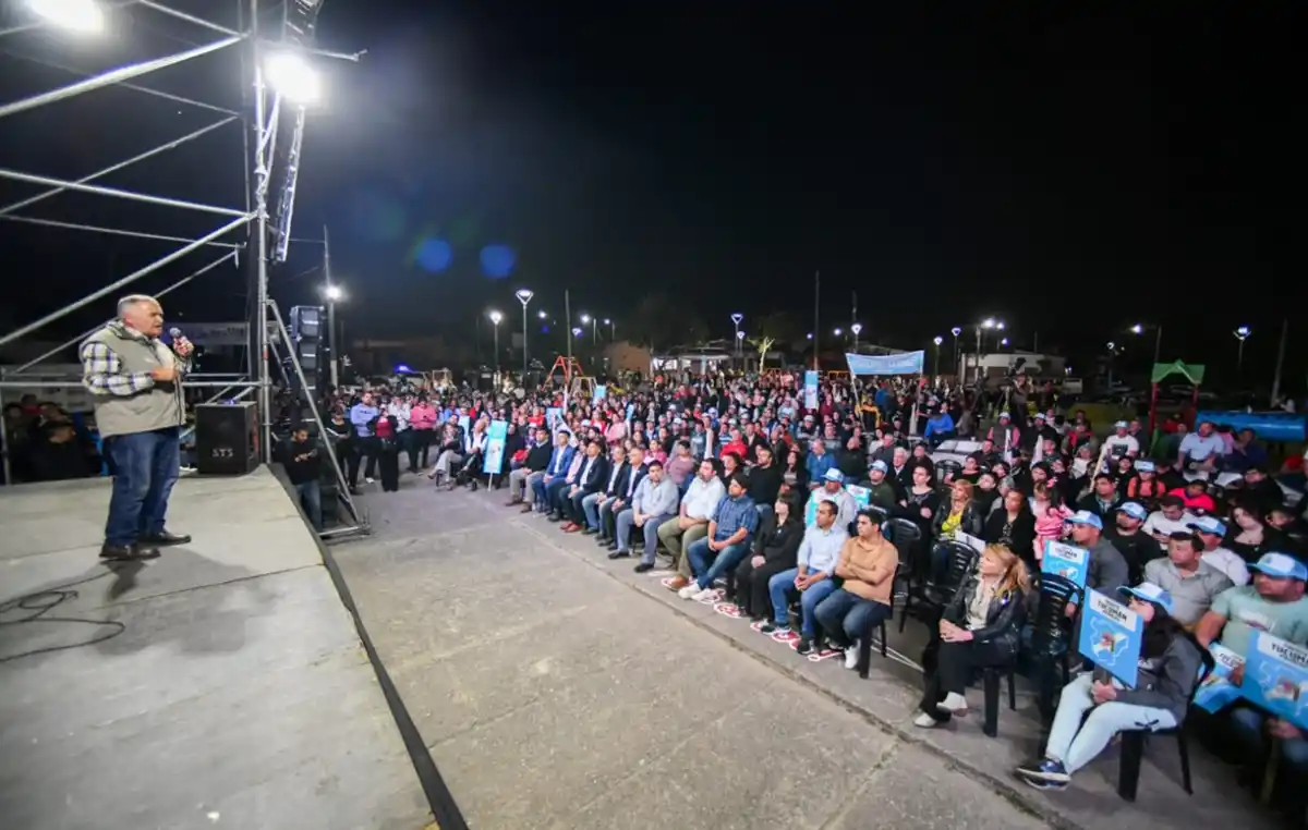 Jaldo, en Las Talitas, llamó a votar para “ponerle un freno” al gobierno nacional