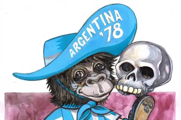 El mundial de fútbol de 1978 y el horror, en un comic