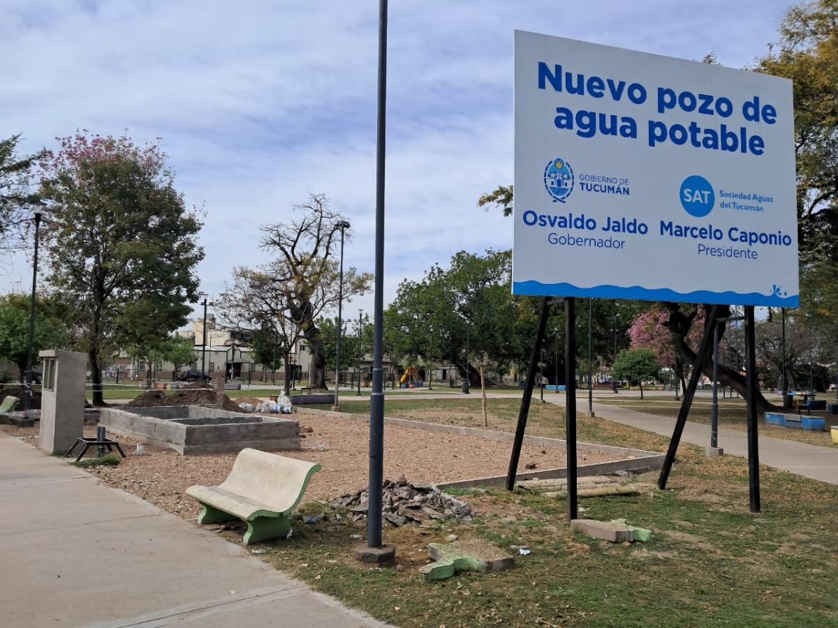 En barrio El Bosque denunciaron retraso en la inauguración de un pozo de agua