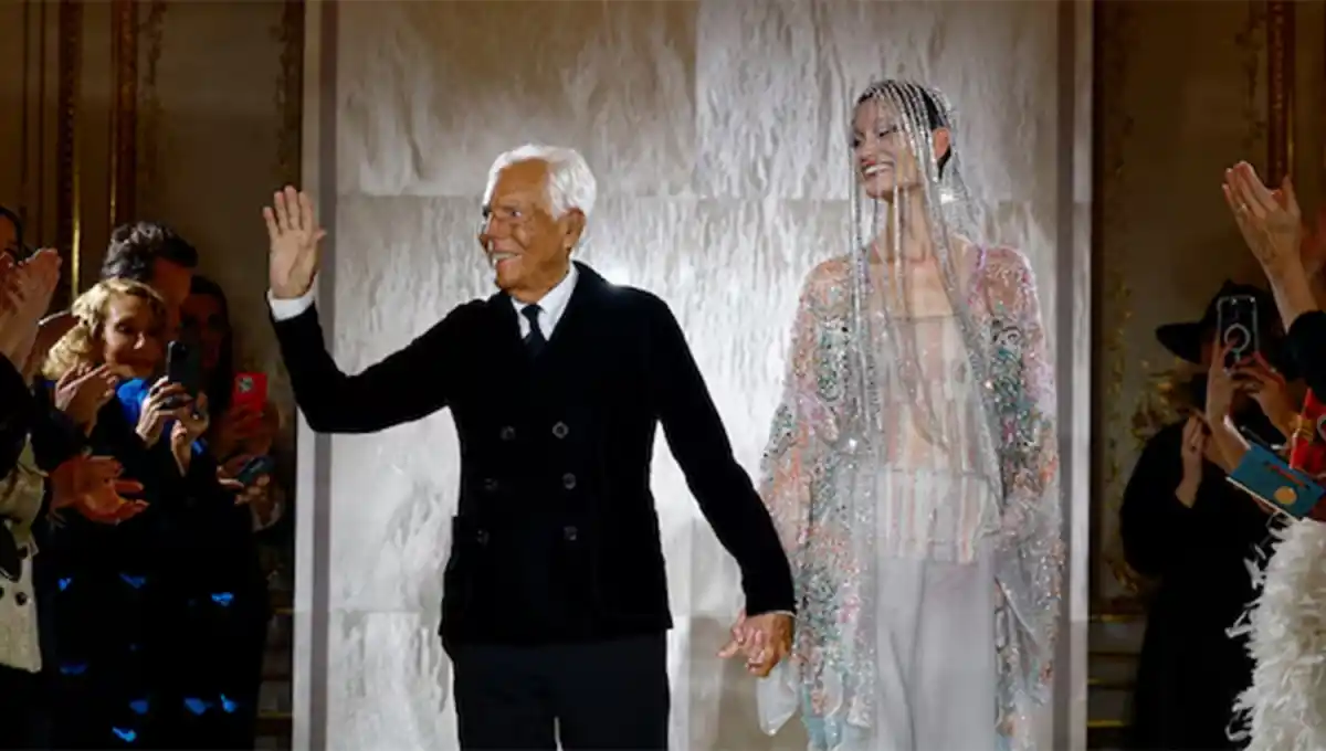 A los 91 años murió Giorgio Armani, ícono de la moda internacional