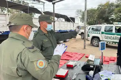 Salta: secuestran 417 kilos de cocaína ocultos en neumáticos de un camión