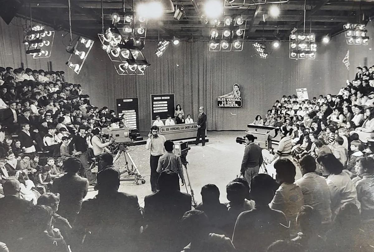 Esta foto es de la transmisión en vivo del certamen Sí, es verdad, lo dice LA GACETA