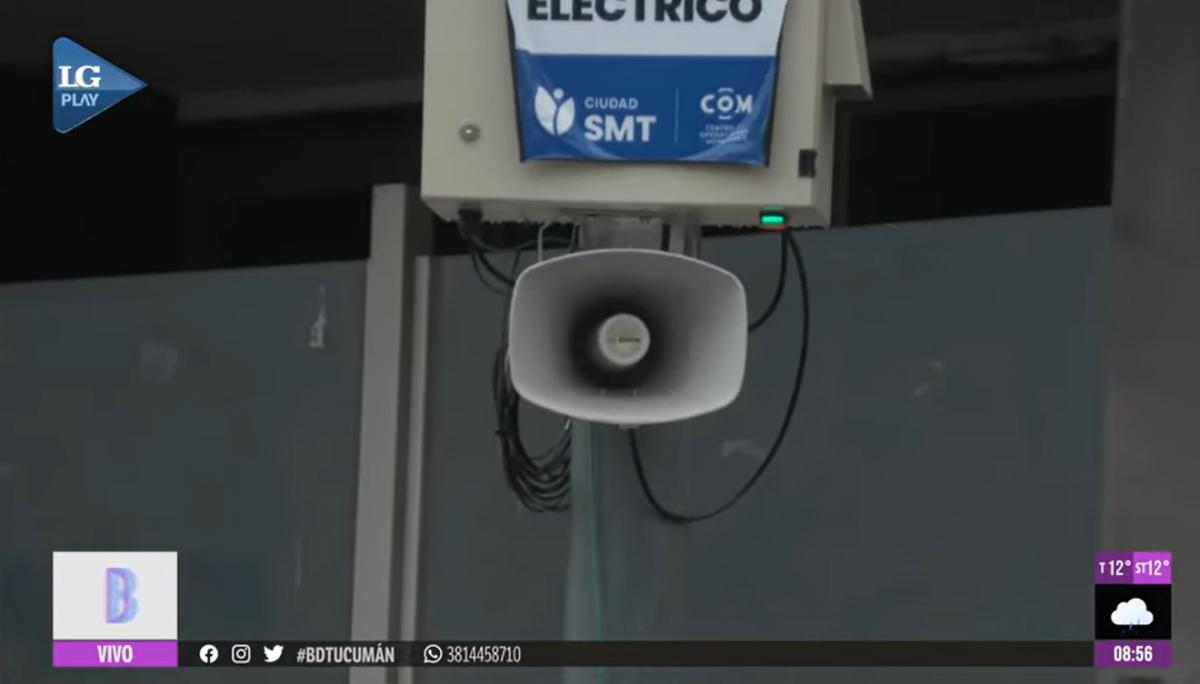 Parlantes en el centro para advertir infracciones de tránsito, la nueva prueba del municipio capitalino