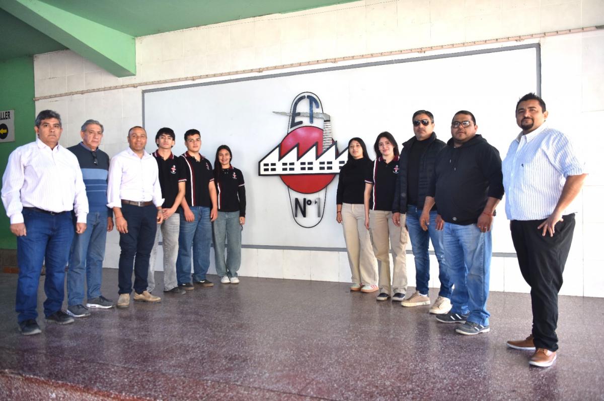 SU ESCUDO. El sello que dejó la iniciativa llevará el nombre de Concepción a una instancia nacional de feria de ciencias. LA GACETA/ FOTO DE OSVALDO RIPOLL