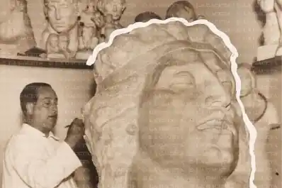 Recuerdos fotográficos: 1941. Prat Gay crea el monumento al Indio para la ruta 307