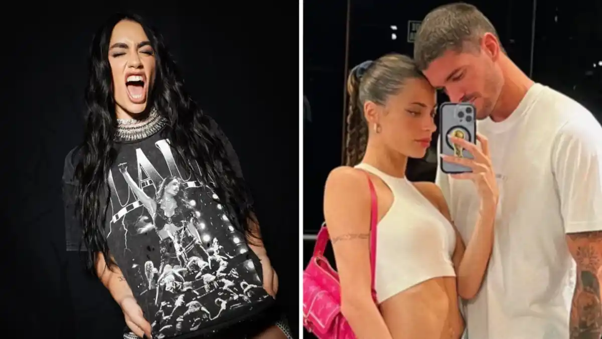 El gesto de Rodrigo De Paul y Tini Stoessel en el concierto de Lali que enloqueció a los fans