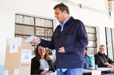 Sergio Massa: “La provincia de Buenos Aires va a mostrar hoy que recorre un camino, como en 2023”