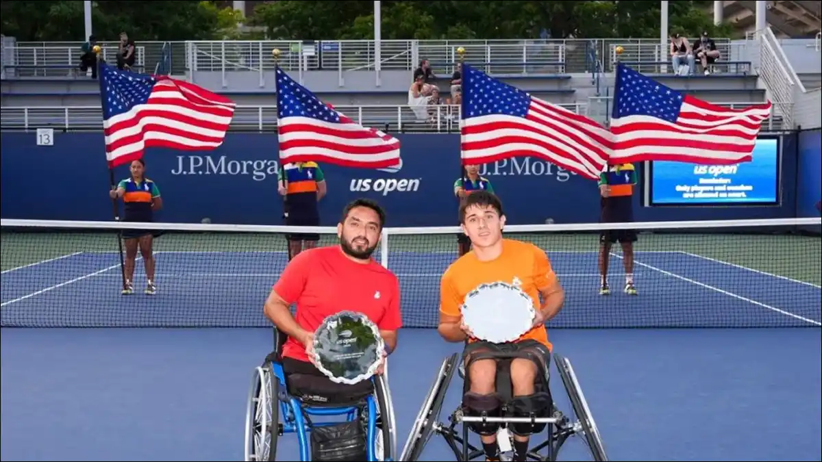 EN LA ELITE. Gonzalo Lazarte, con apenas 20 años, alcanzó la final de dobles en el US Open y ratificó su lugar entre los mejores del mundo.