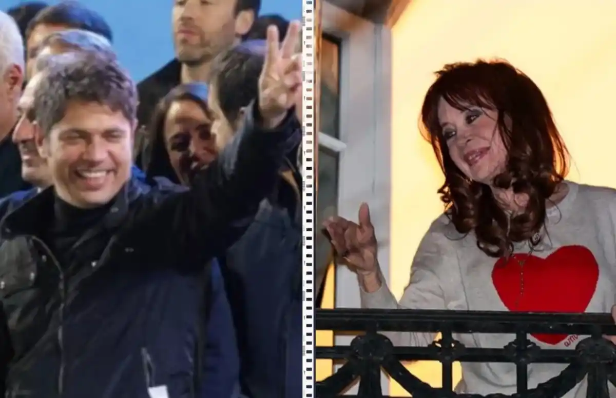 TENSIÓN EN FUERZA PATRIA. Aseguran que Axel Kicillof y Cristina Kirchner no se hablaron tras la victoria.