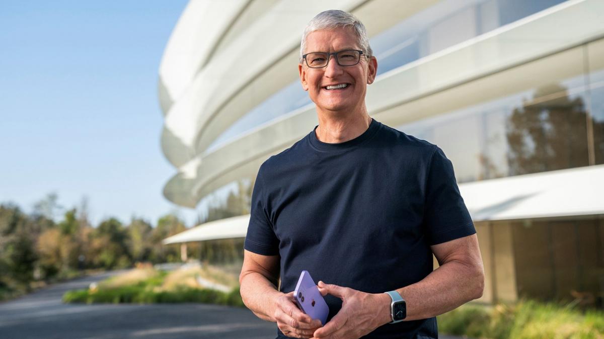 Tim Cook, CEO de Apple, será uno de los presentadores del nuevo Iphone 17