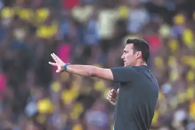 Lionel Scaloni: “Sabíamos el riesgo, ahora lo perdemos para el debut