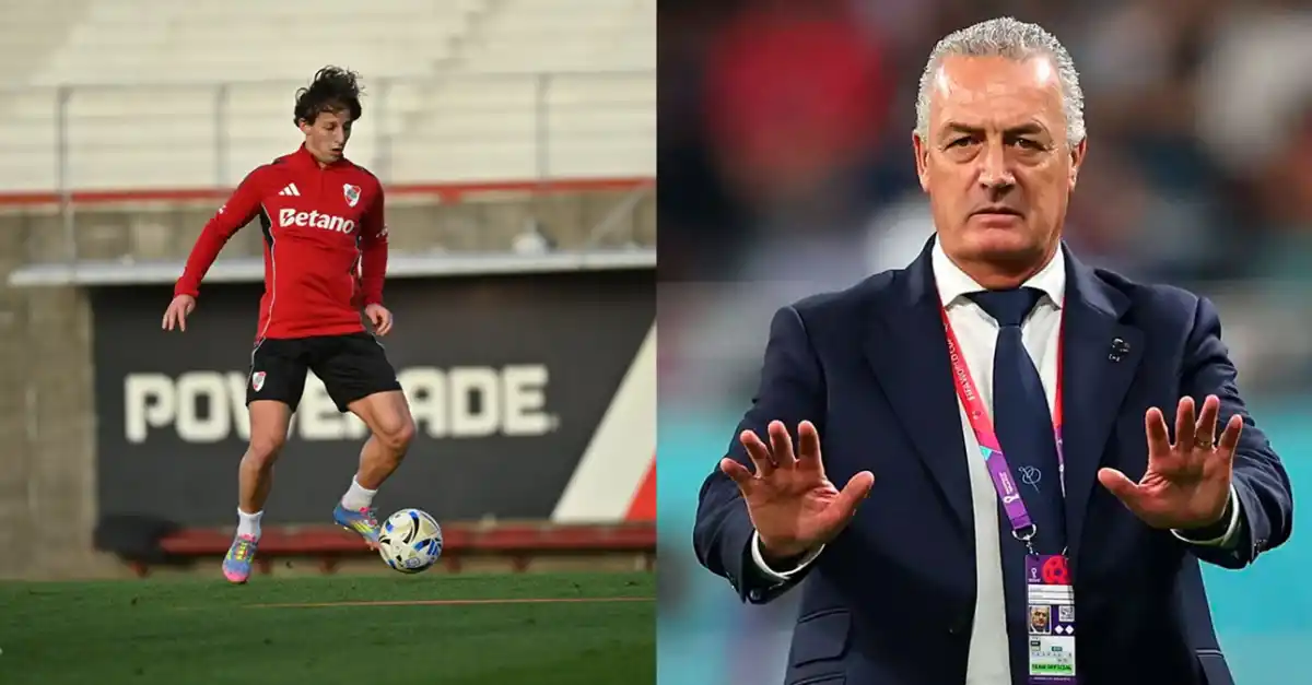 RESPALDO NACIONAL. El técnico argentino elogió al mediocampista y cuestionó la exigencia de River.