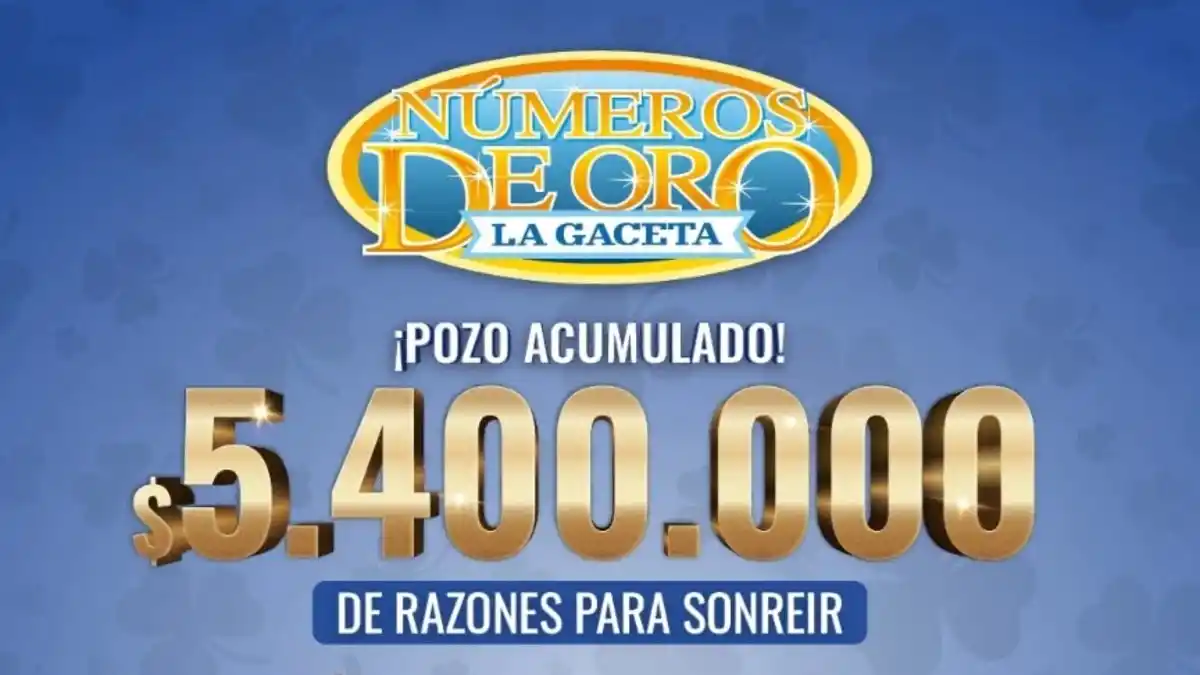 El pozo de los Números de Oro de LA GACETA quedó vacante: acumula la increíble suma de $5.400.000