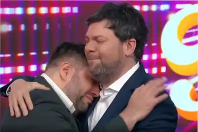 Uno aguanta hasta que no: Guido Kaczka rompió en llanto en Buenas Noches Familia