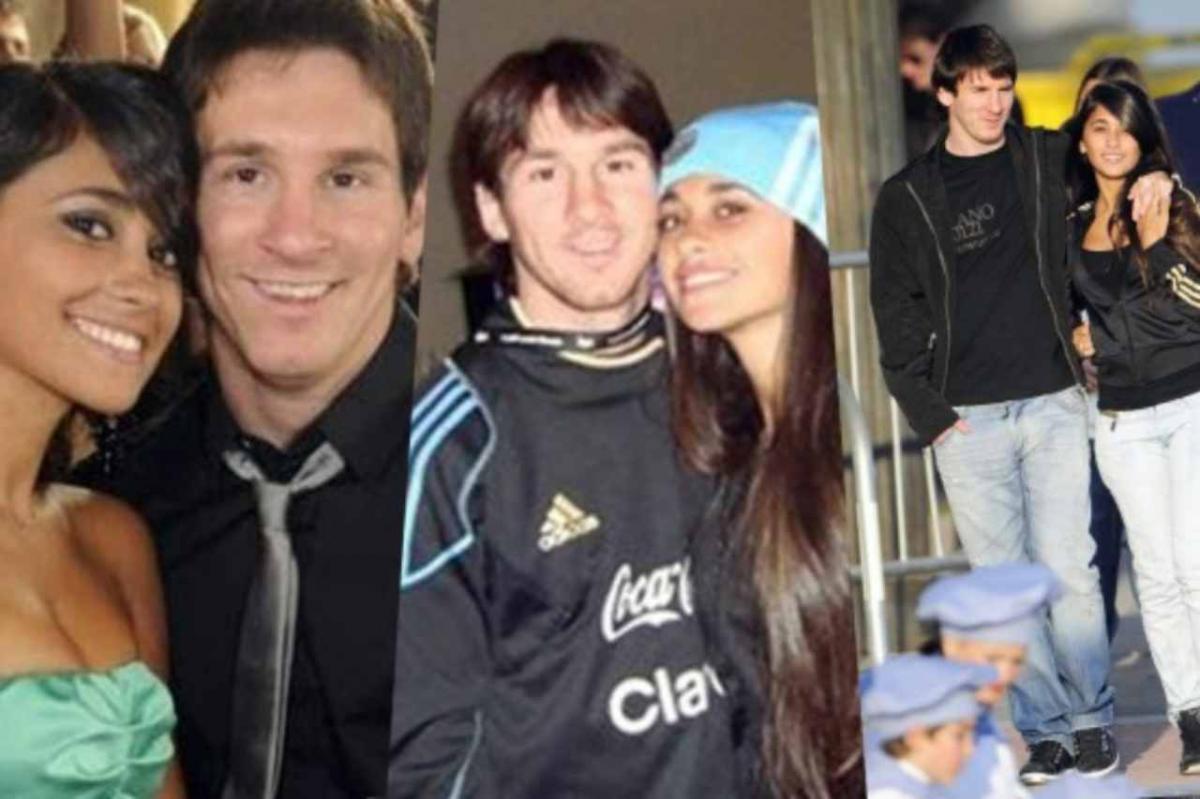 El impresionante antes y después de Antonela Roccuzzo: su evolución en fotos