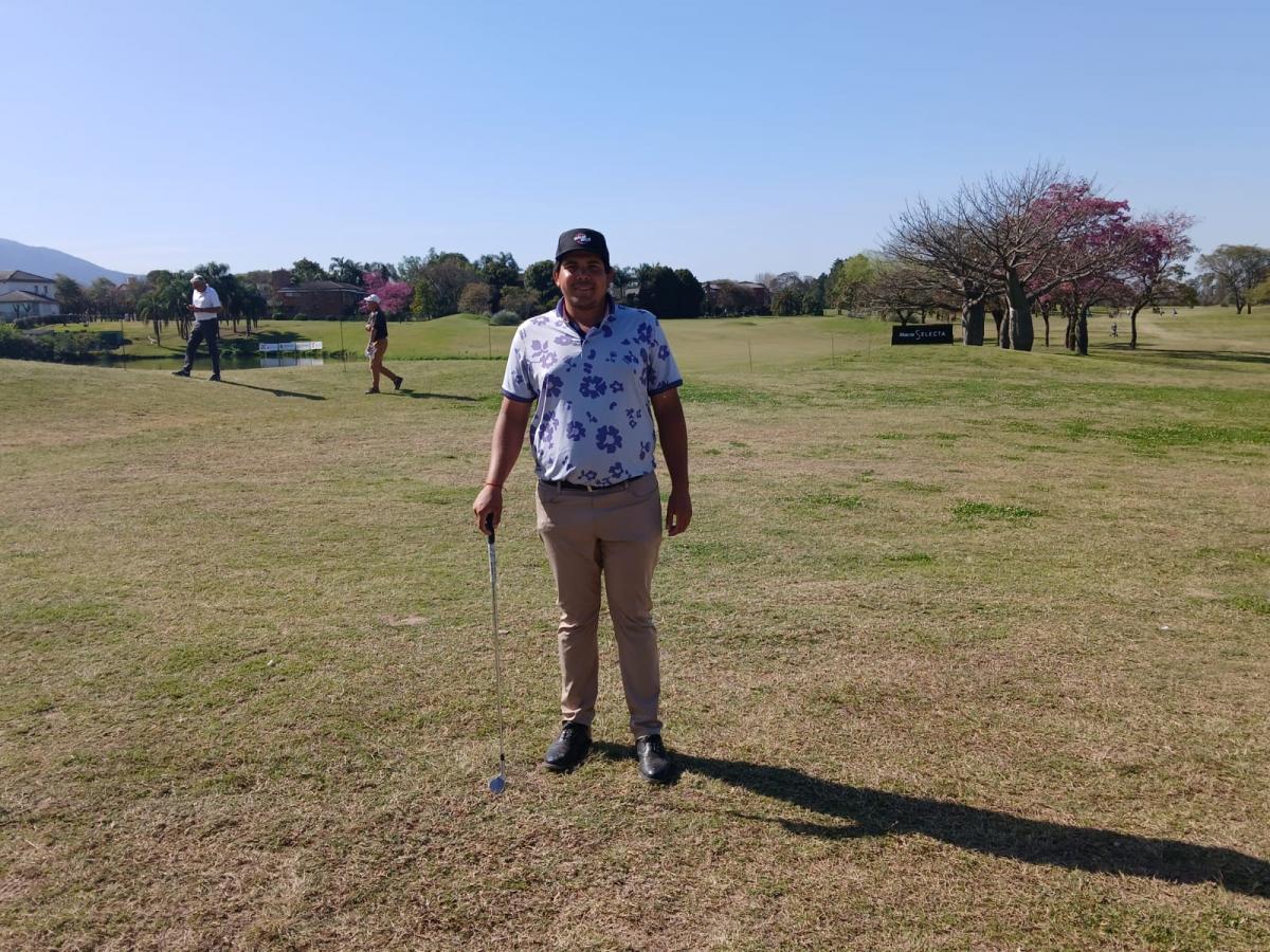 ELOGIOS. Gustavo Silvero valoró el prestigio y el nivel que ofrece el Abierto del Norte. 