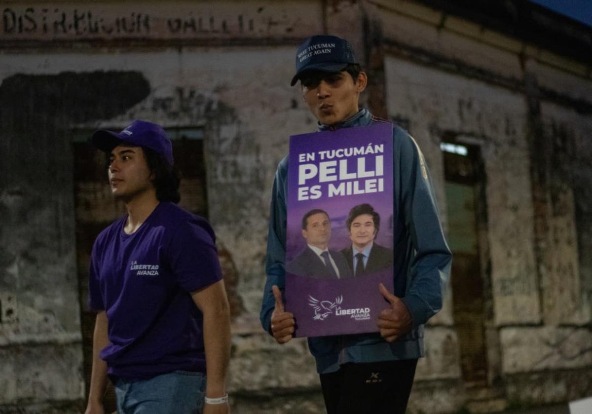 ACTO DE La Libertad Avanza en Tucumán. 