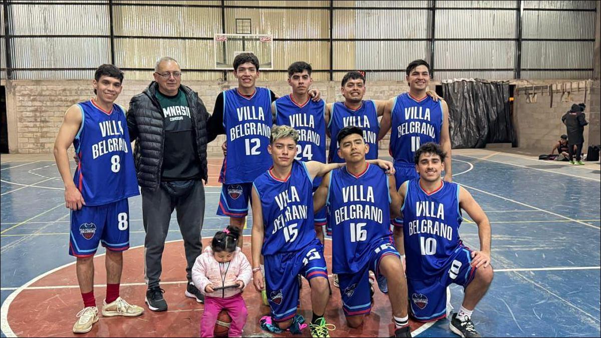 MÁS EQUIPOS EN CANCHA. Villa Belgrano dijo presente en el Clausura y busca consolidarse entre los protagonistas del básquet salteño.
