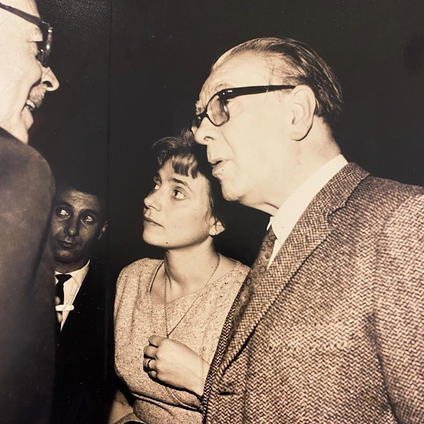 Recuerdos fotográficos: tres visitas borgeanas: 1950, 1964 y 1969