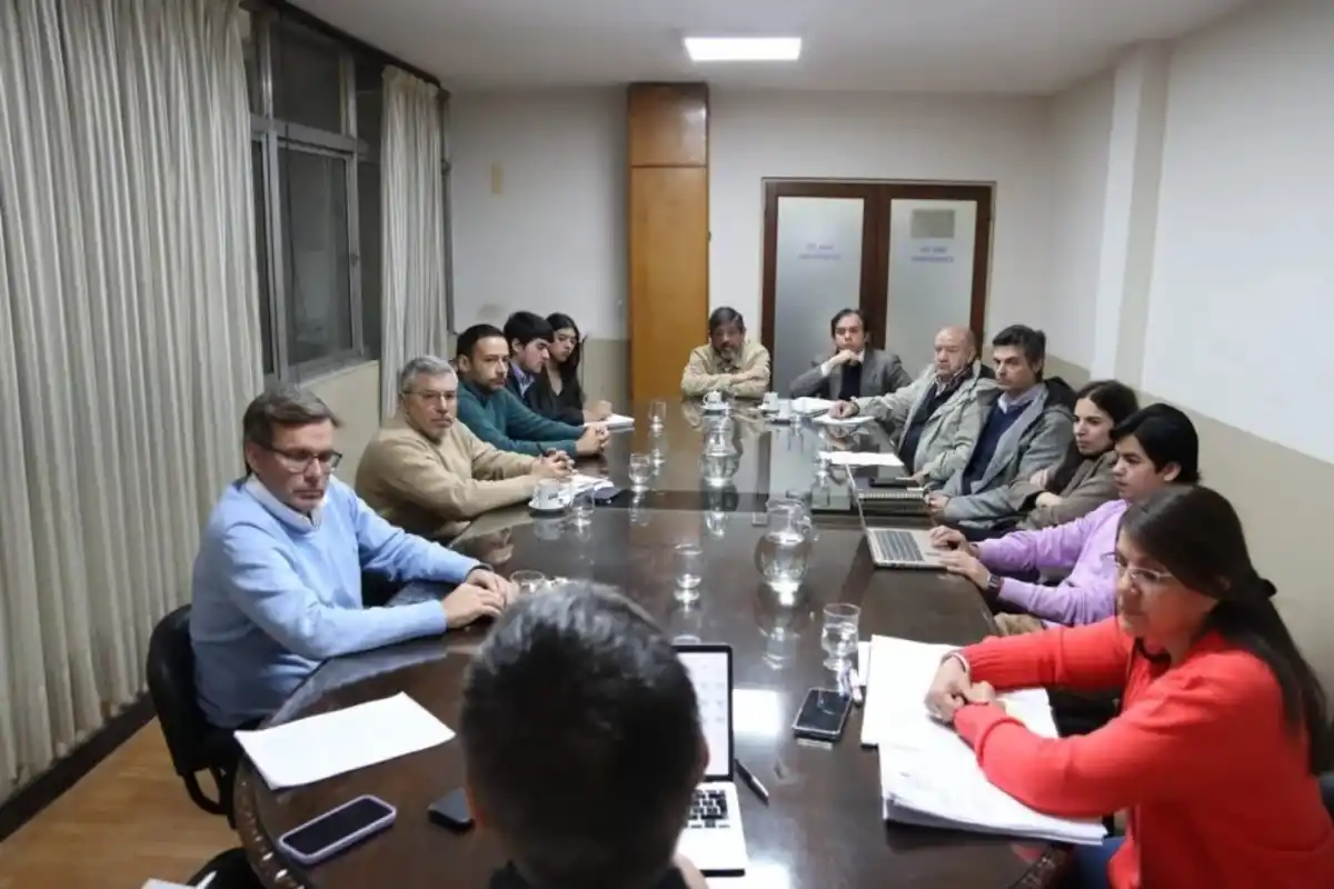 TRABAJO EN COMISIÓN. El cuerpo parlamentario está abocado al tratamiento de tres ejes: urbanismo, ambiente y legislación. 