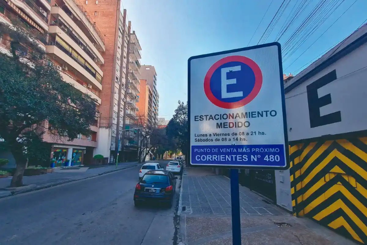 EN 2022. El servicio de estacionamiento medido funcionó poco más de un mes, hasta que dictó una cautelar.