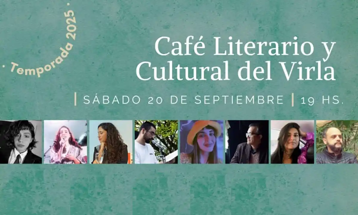 Café Literario y Cultural en el Virla: poetas tucumanos se reúnen el 20 de septiembre