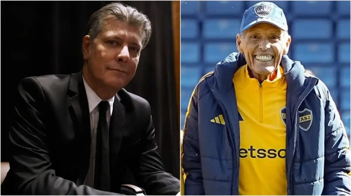 POLÉMICA. Mario Pergolini no está conforme con algunos planteos tácticos de Miguel Ángel Russo. (IG Mario Pergolini / IG Boca Juniors)