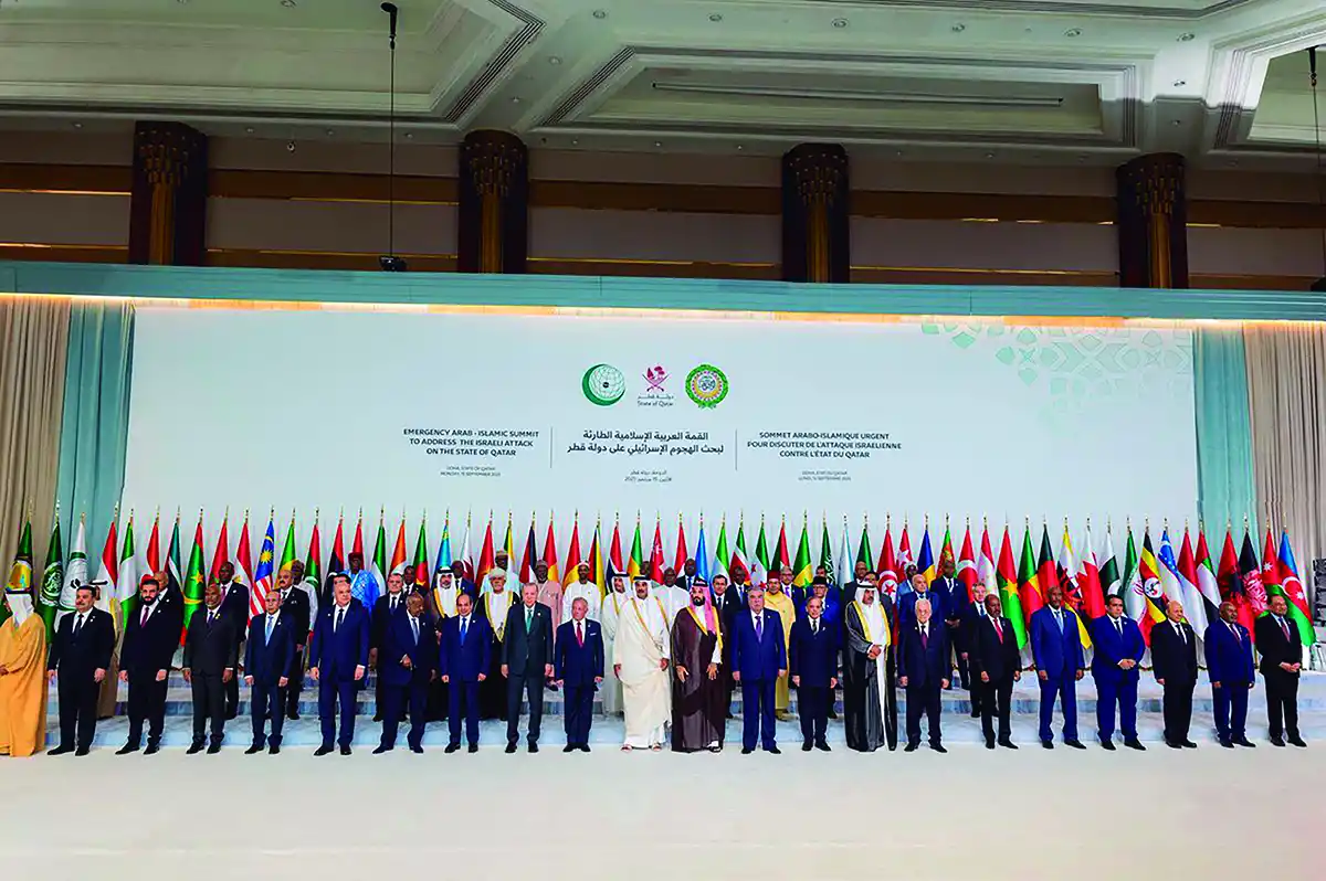 MUNDO ISLÁMICO. El sultán de Qatar convocó a líderes de estados musulmanes de África, Medio Oriente y el resto de Asia a la reunión de emergencia. 